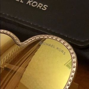 Michael kors authentic mirrored sunglasses